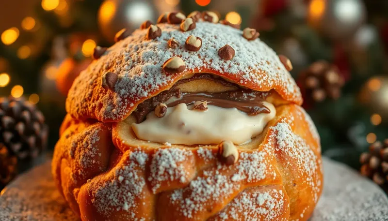 Colomba farcita con panna e Nutella: il dolce di Pasquetta che conquista tutti