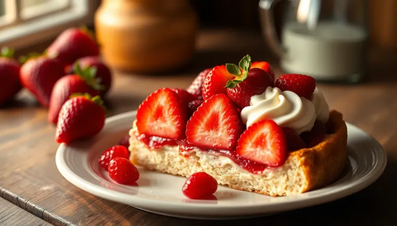 Crostata di fragole fresche con crema diplomatica: la ricetta facile per un dessert elegante
