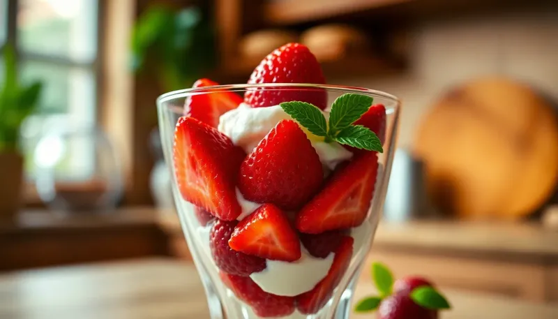 Fragole e mascarpone: il dessert senza cottura pronto in 15 minuti