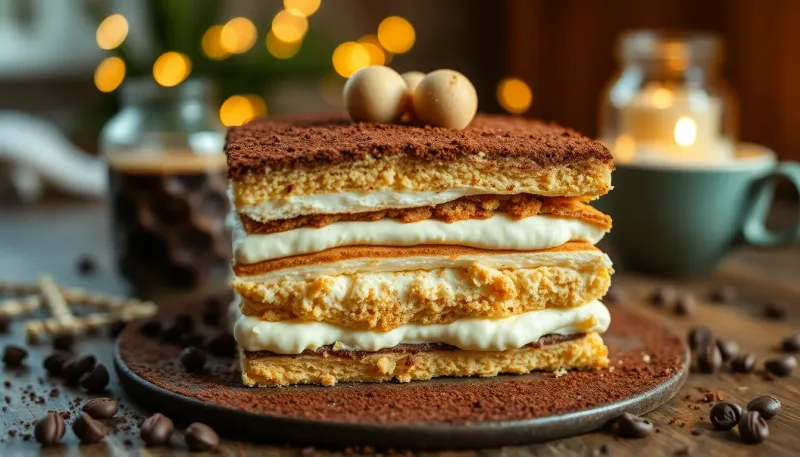 Tiramisu di Pasqua al caffè e colomba: un dolce goloso facile e veloce