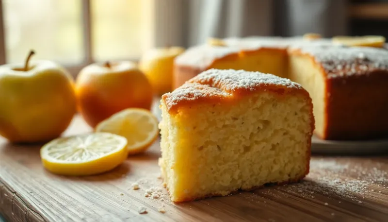 Torta di mele al limone: la ricetta soffice e aromatica da preparare in un attimo