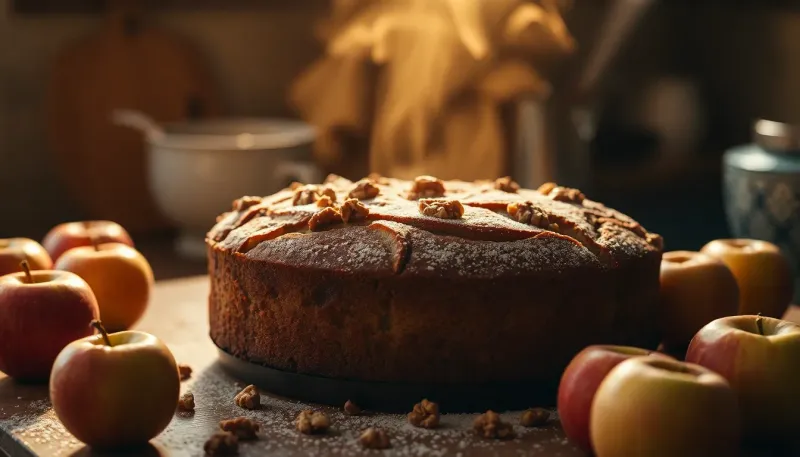 Torta di mele, noci e grano saraceno: la ricetta perfetta per un dolce rustico