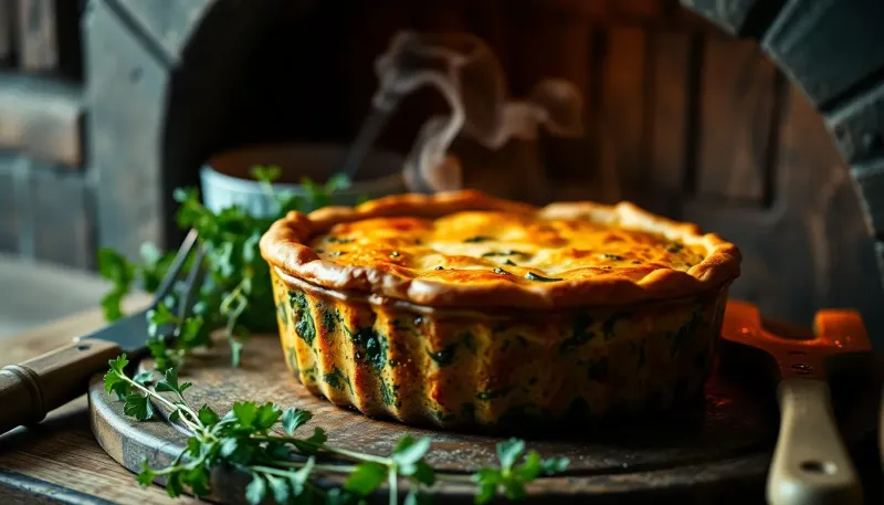 Torta rustica agli spinaci: la ricetta veloce e gustosa per un momento di gioia